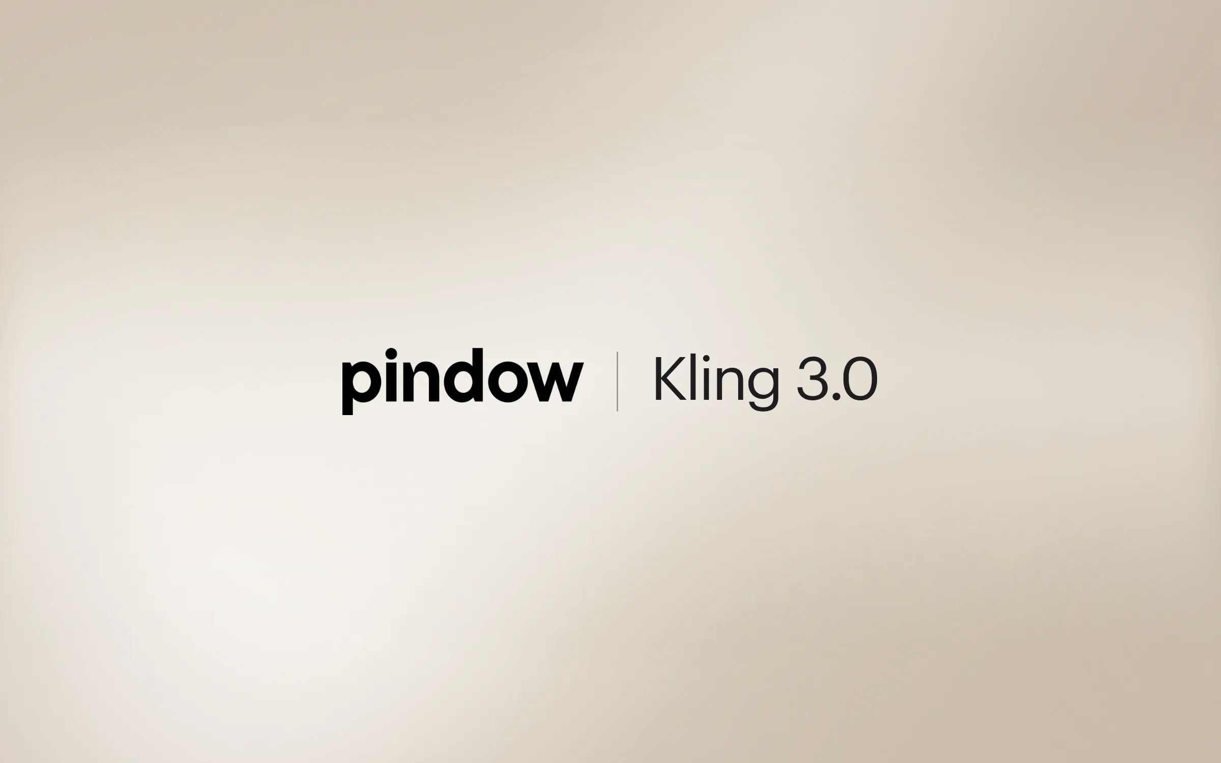 Pindow and Kling 3.0