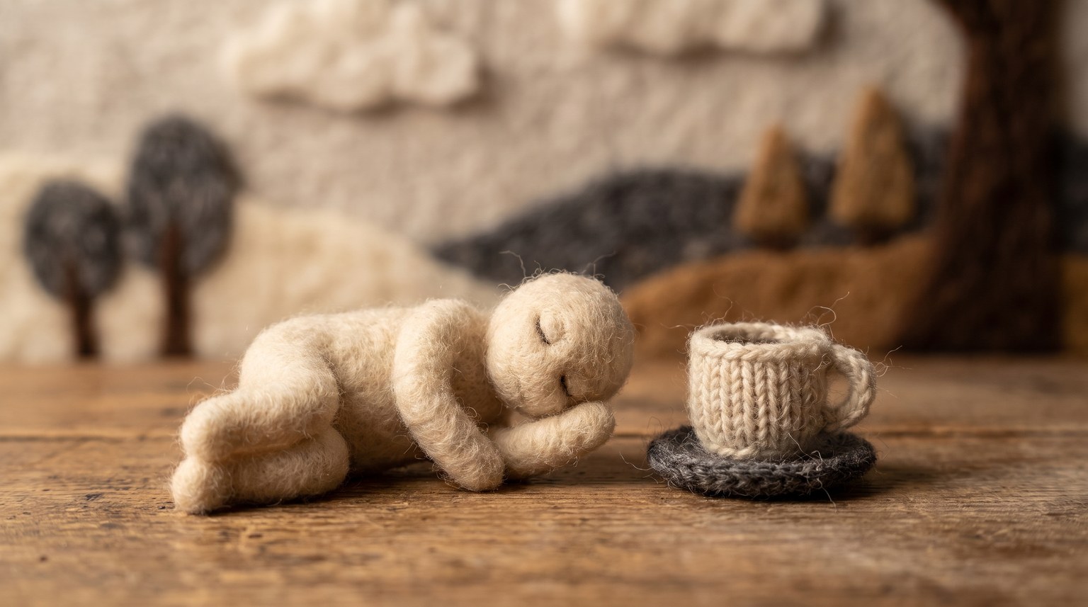 Miniature Stop-Motion Crafts style example