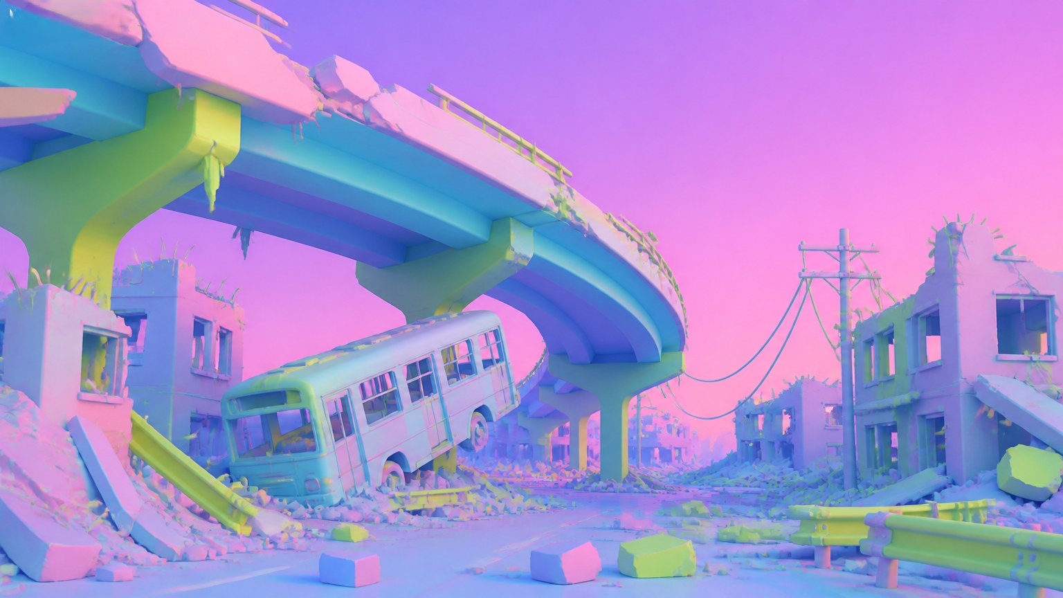 Smooth 3D Illustration style example