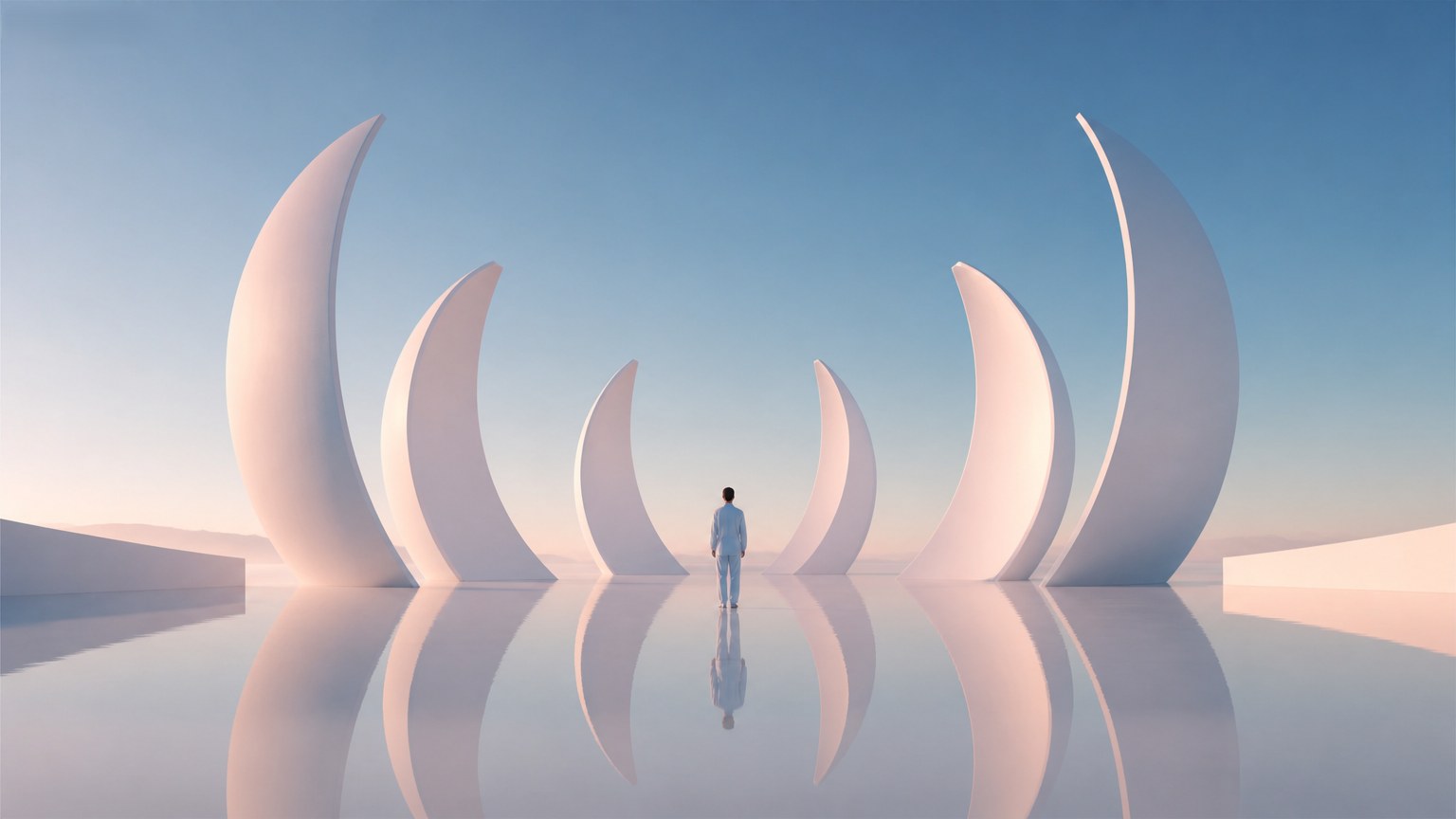Surreal 3D Render style example