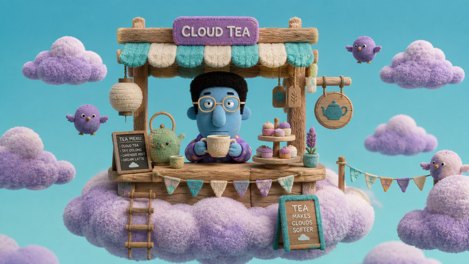 Textured 3D Cartoon style example