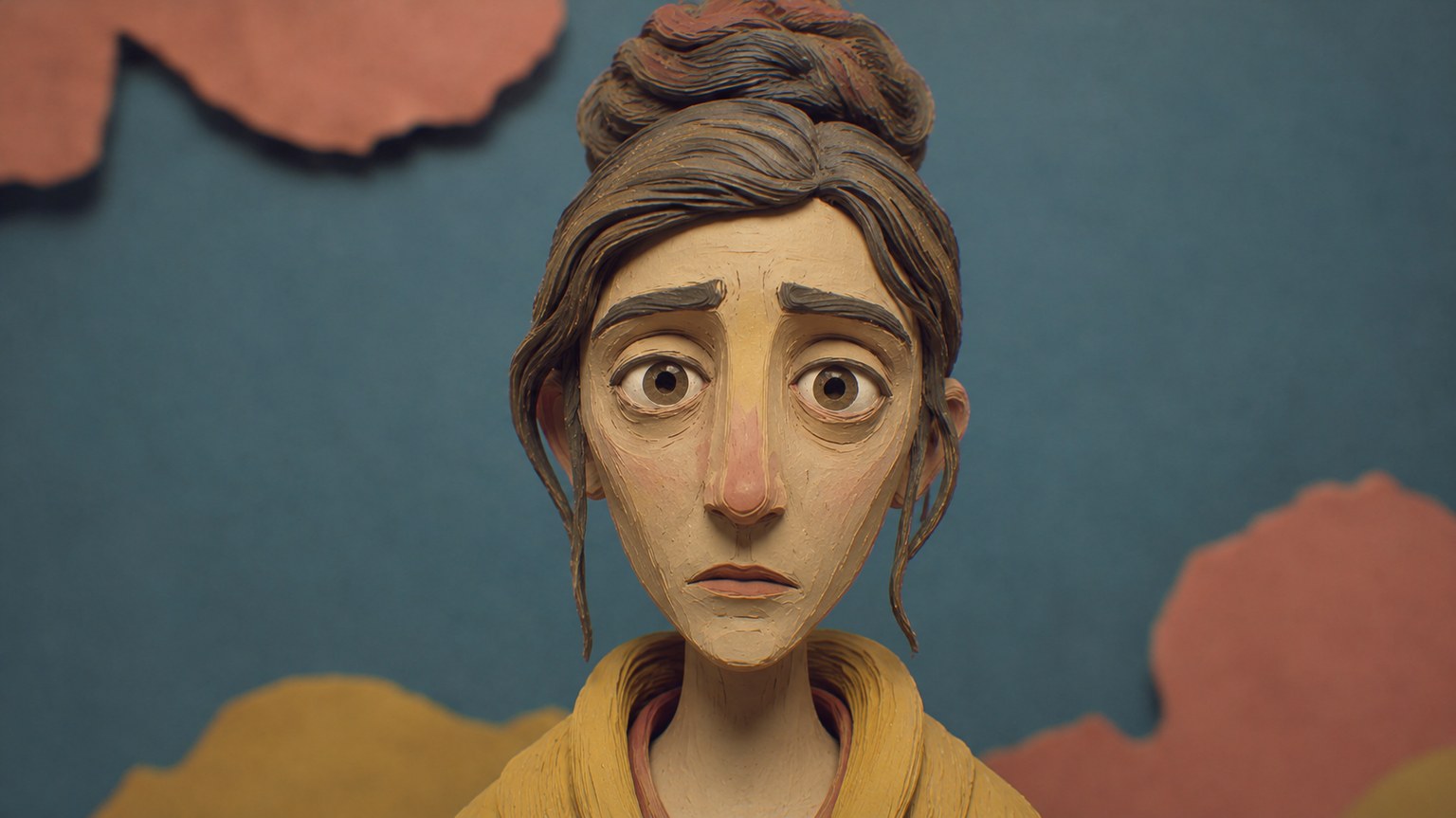 Textured Paper Sculpture style example