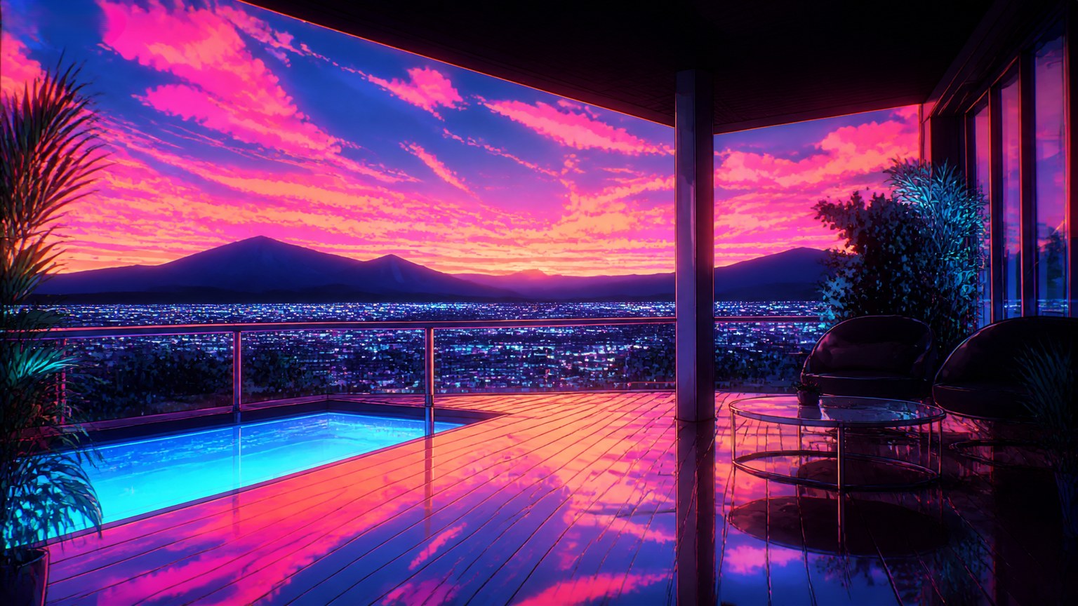Cyberpunk Anime Art style example