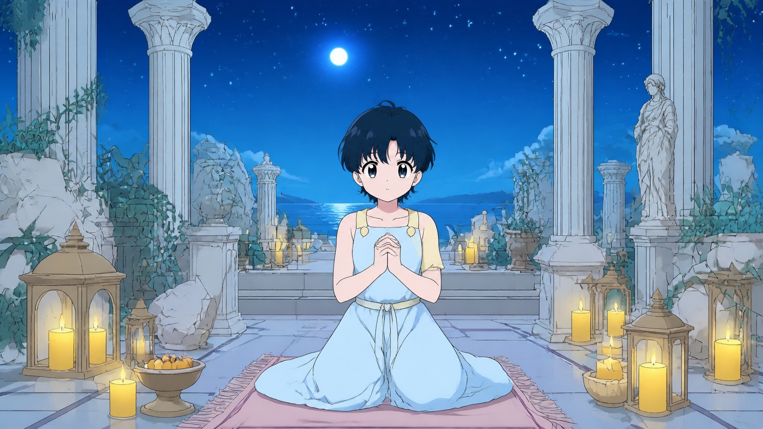 Flat Cel Anime style example