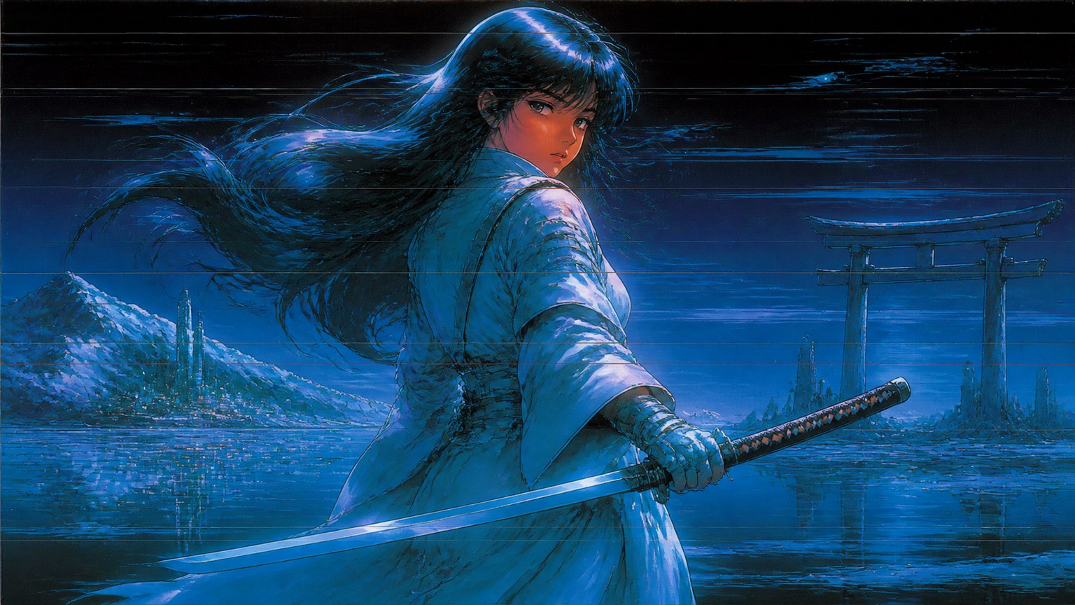 Neo-Tokyo Anime Portrait style example