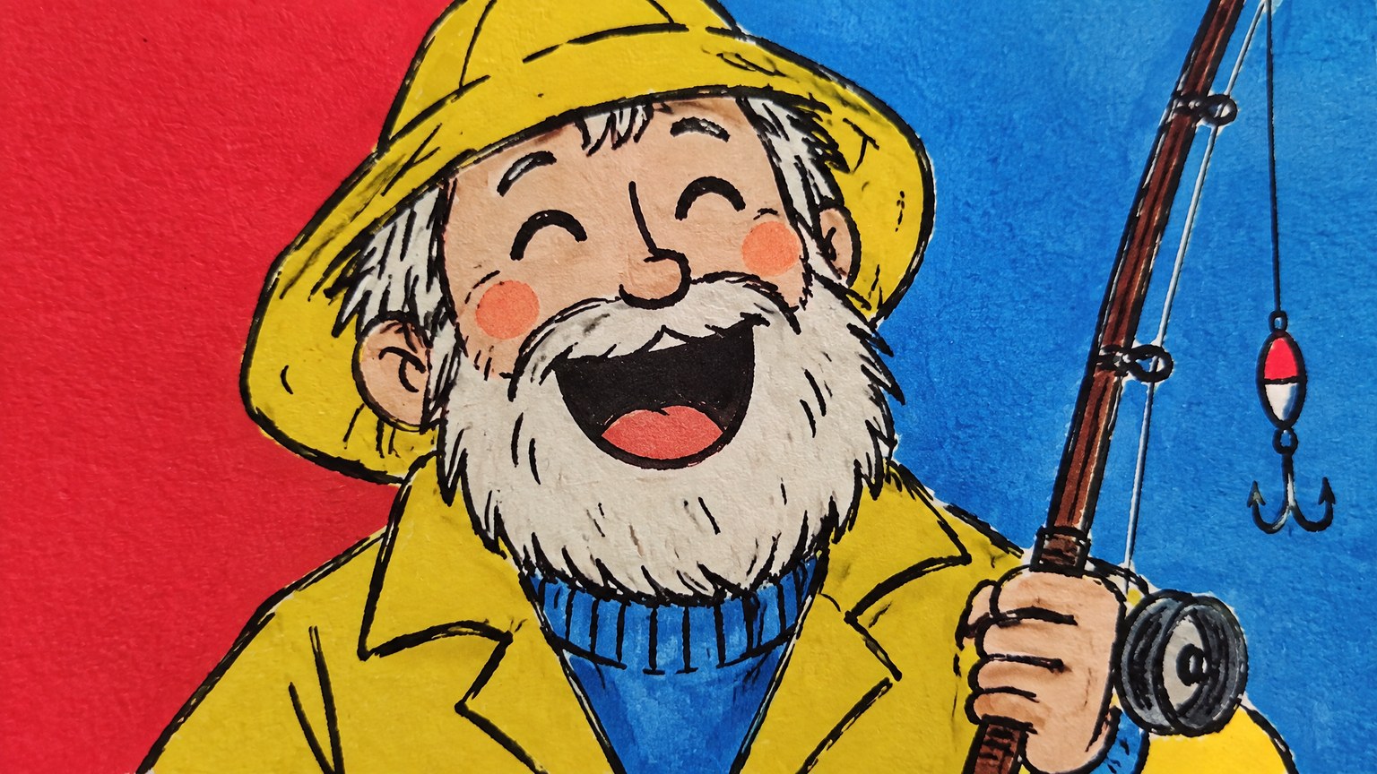 Bold Line Cartoon style example
