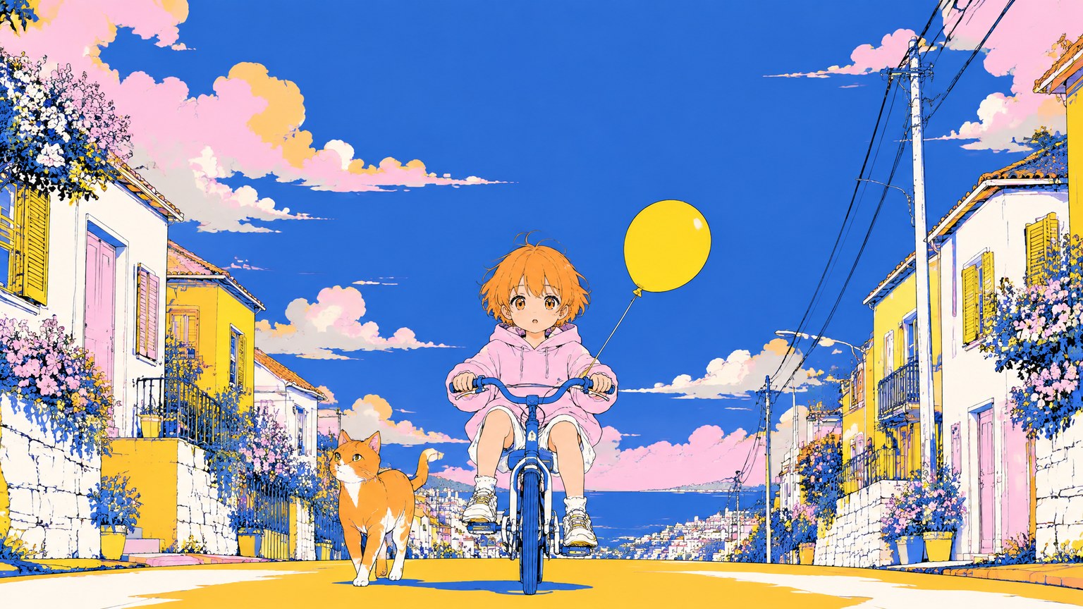 Graphic Anime Pop Art style example