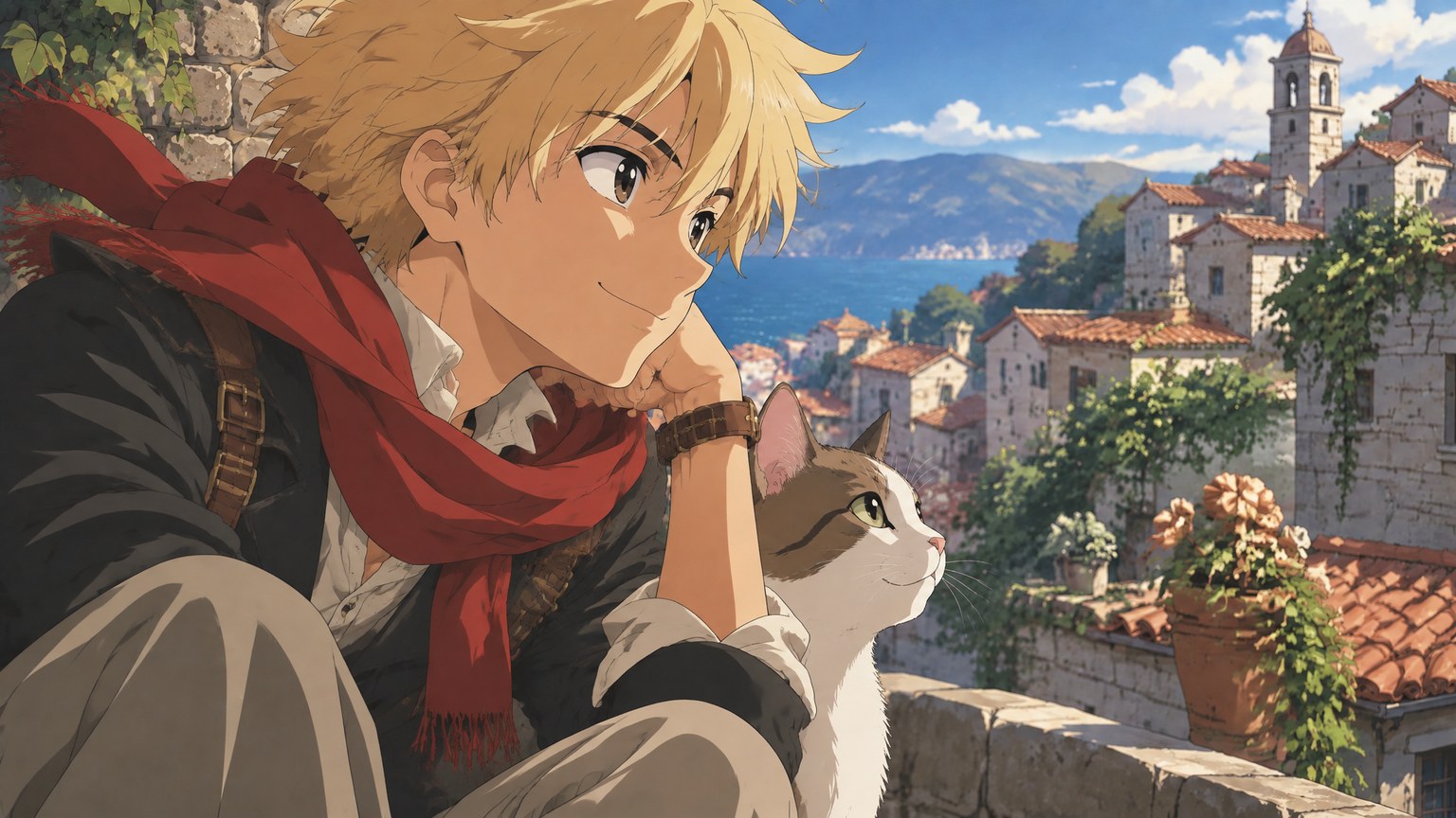 Modern Anime Illustration style example