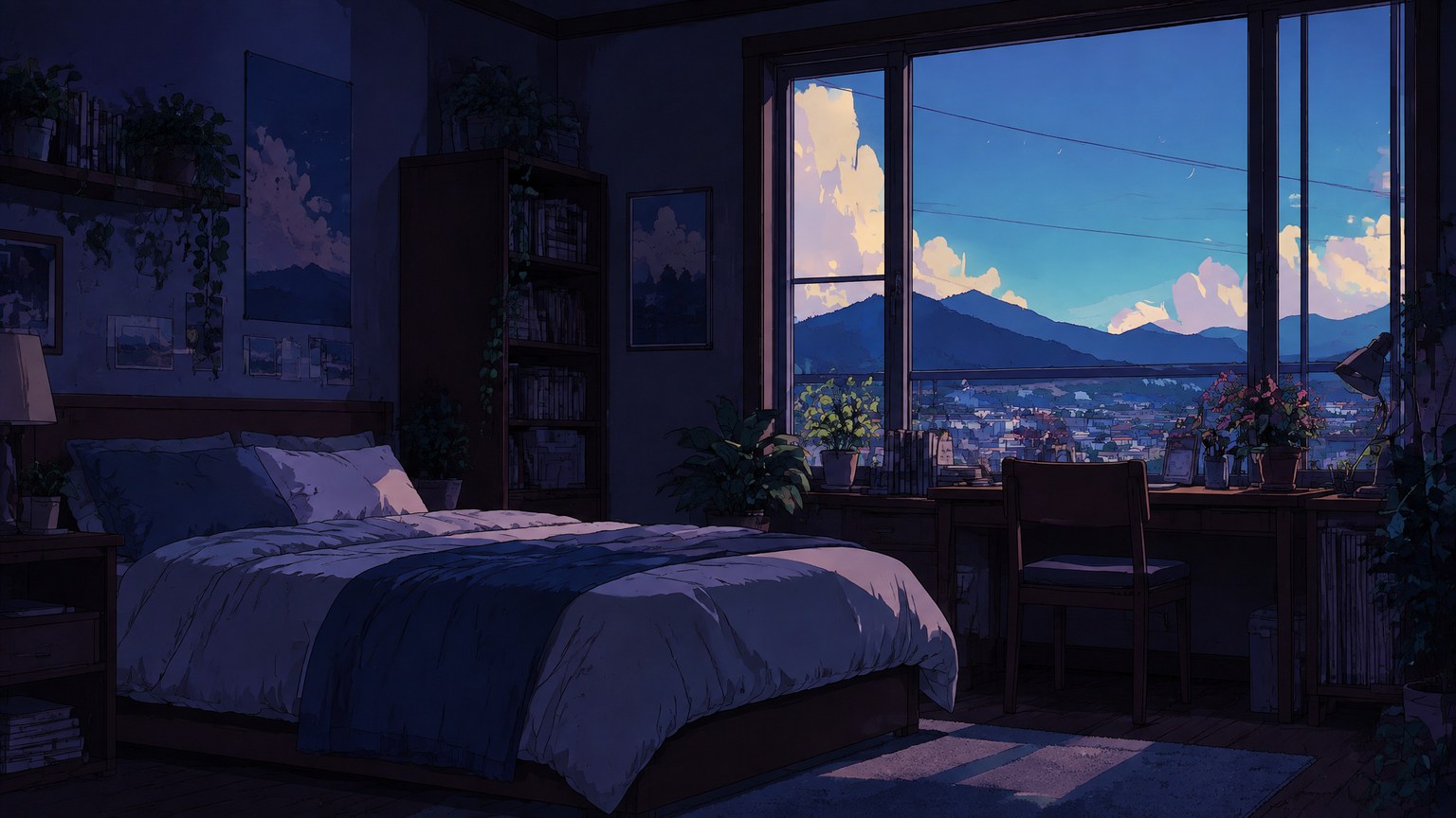 Neon Melancholy style example