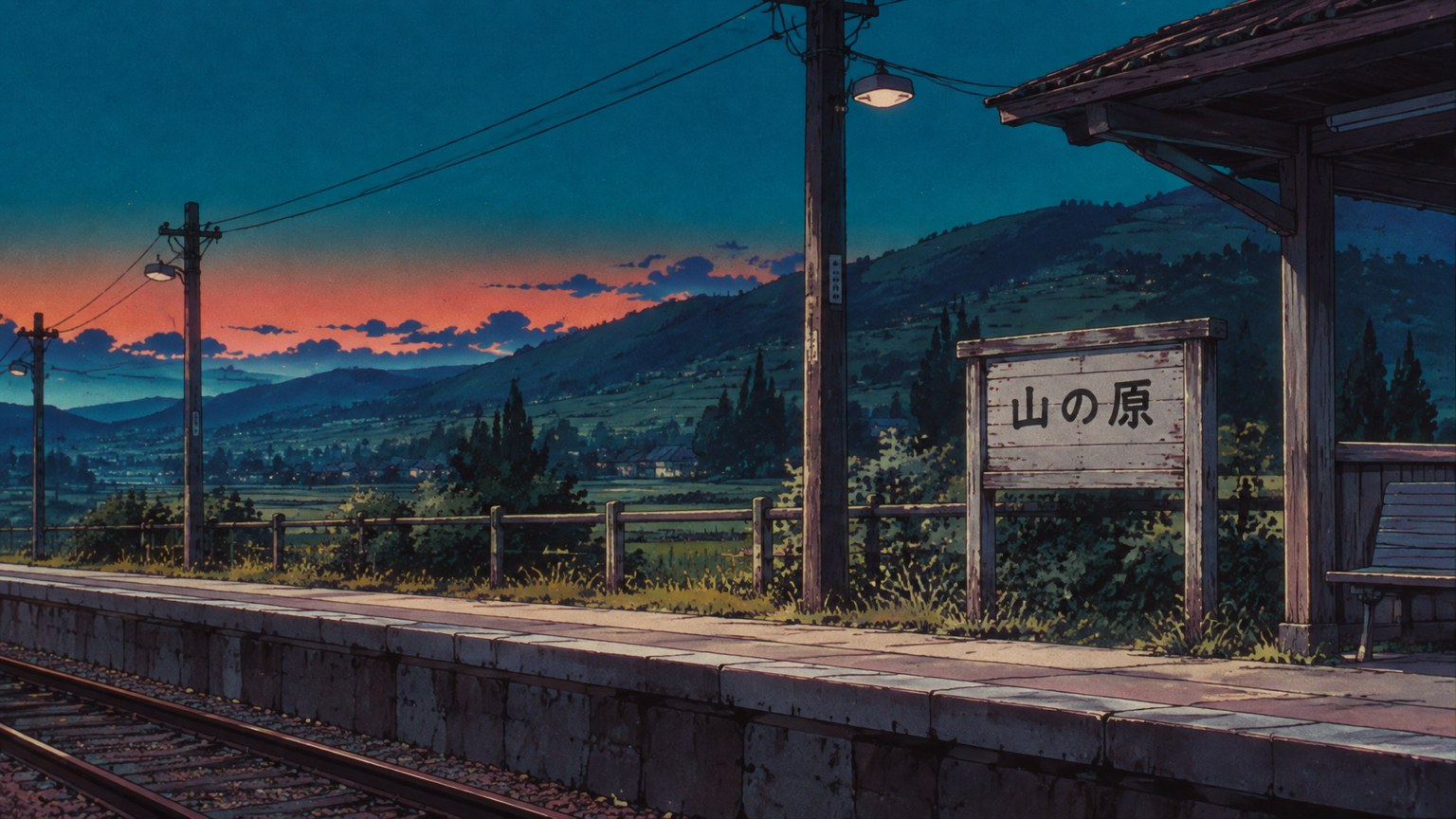 Lantern-Lit Twilight Cel Era style example
