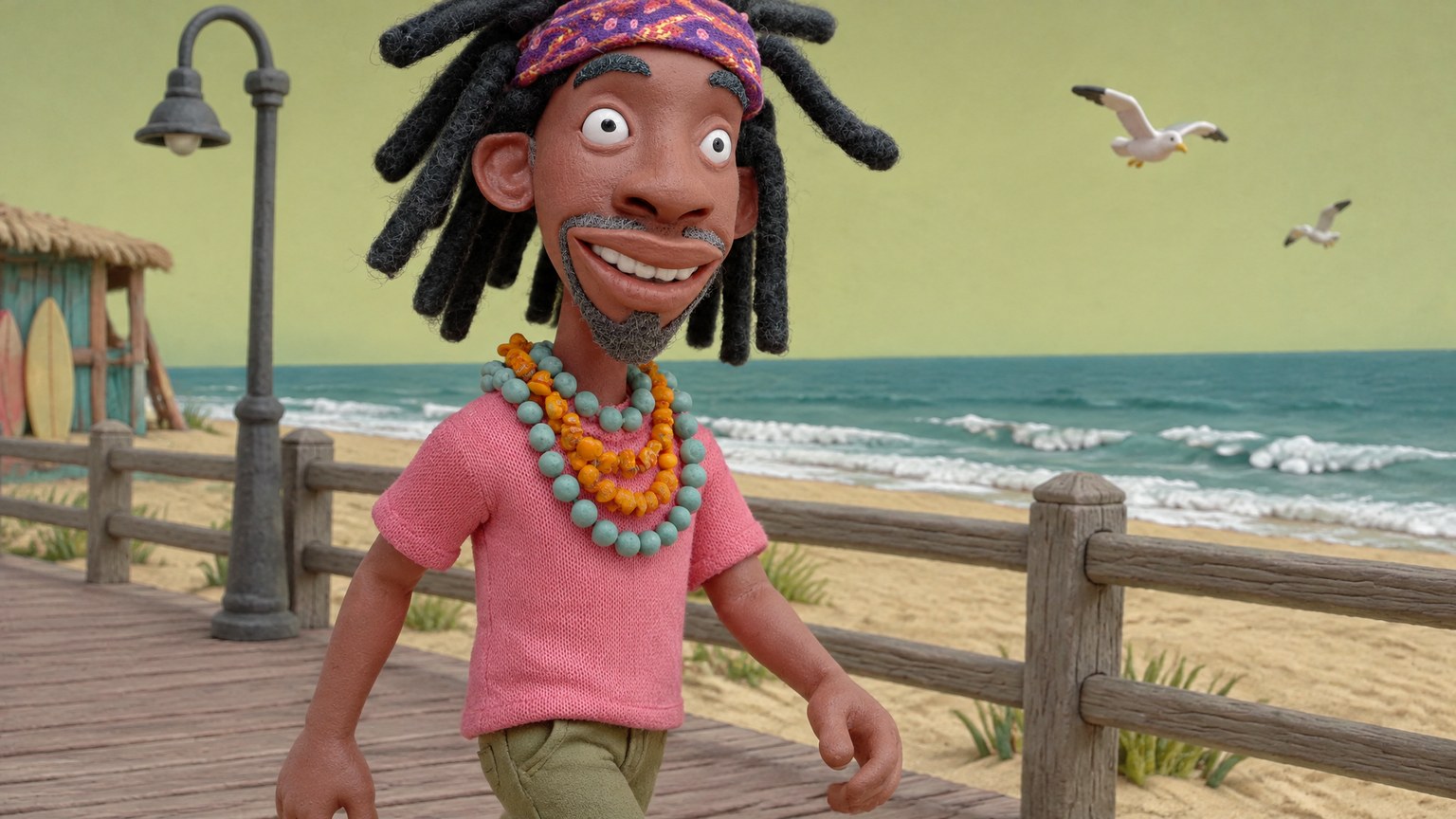 Stop-Motion Animation Clay Model style example