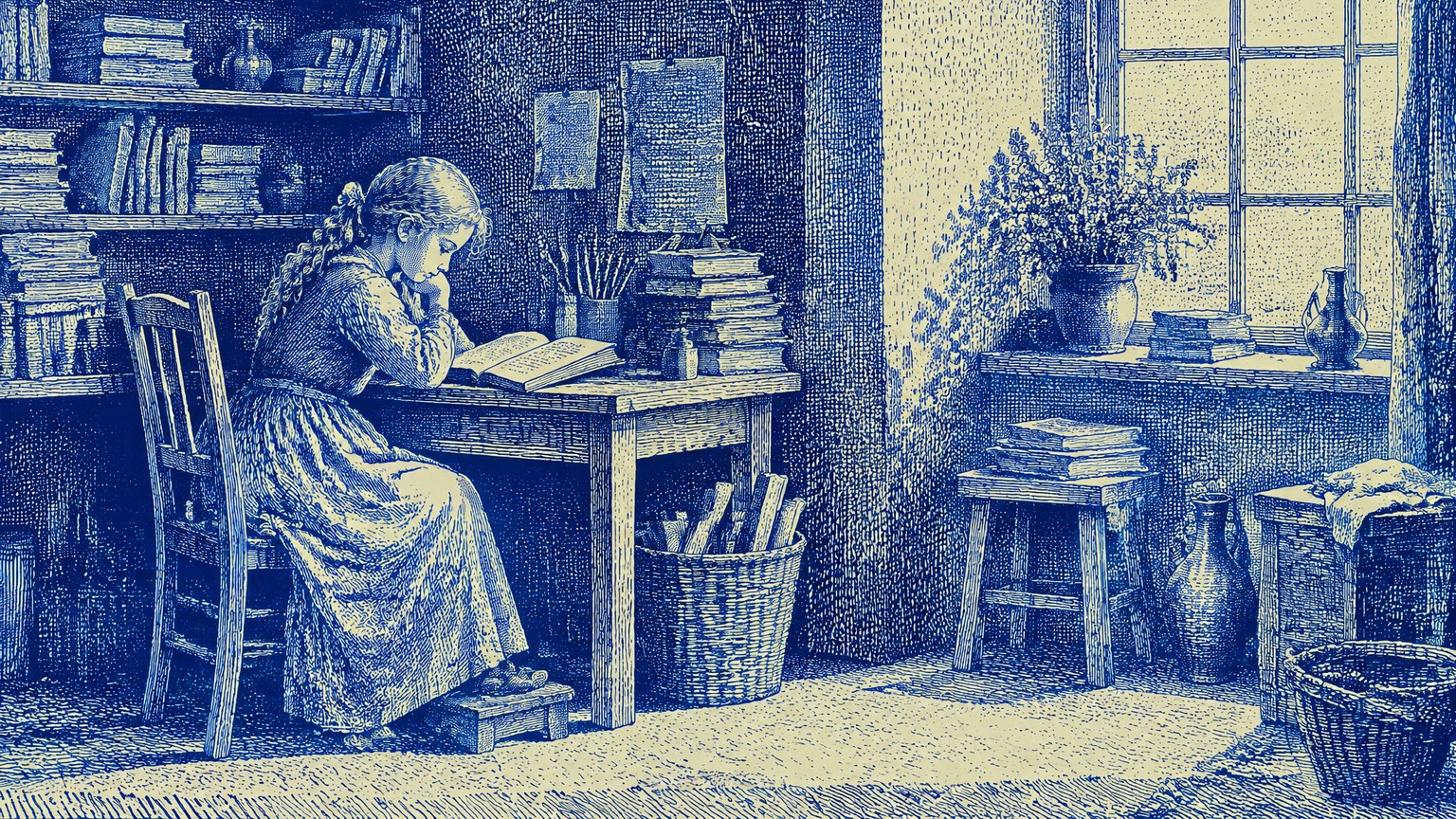 Engraving Illustration style example
