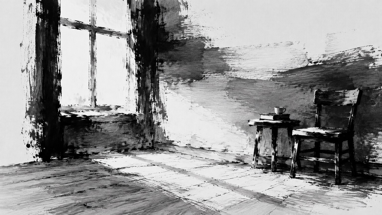 Expressive Black Ink style example