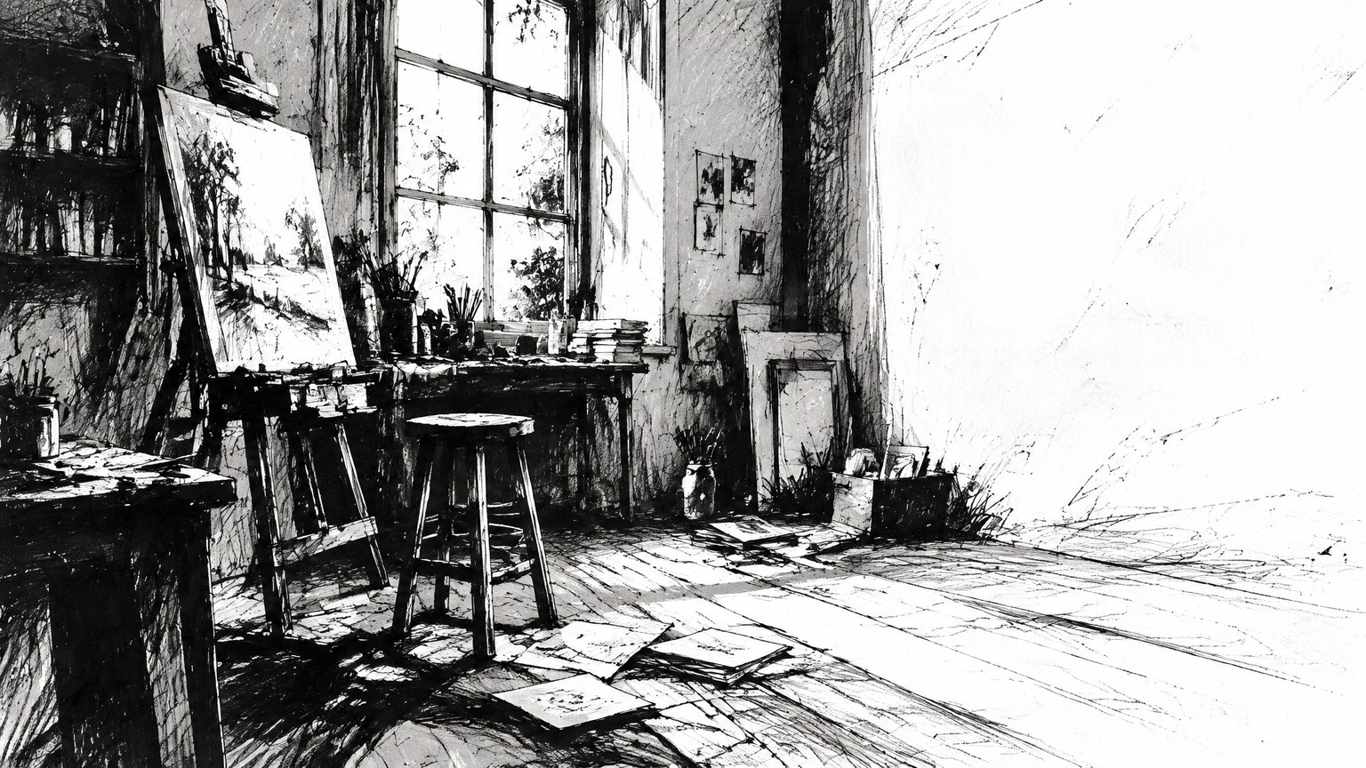 Expressive Ink Sketch style example