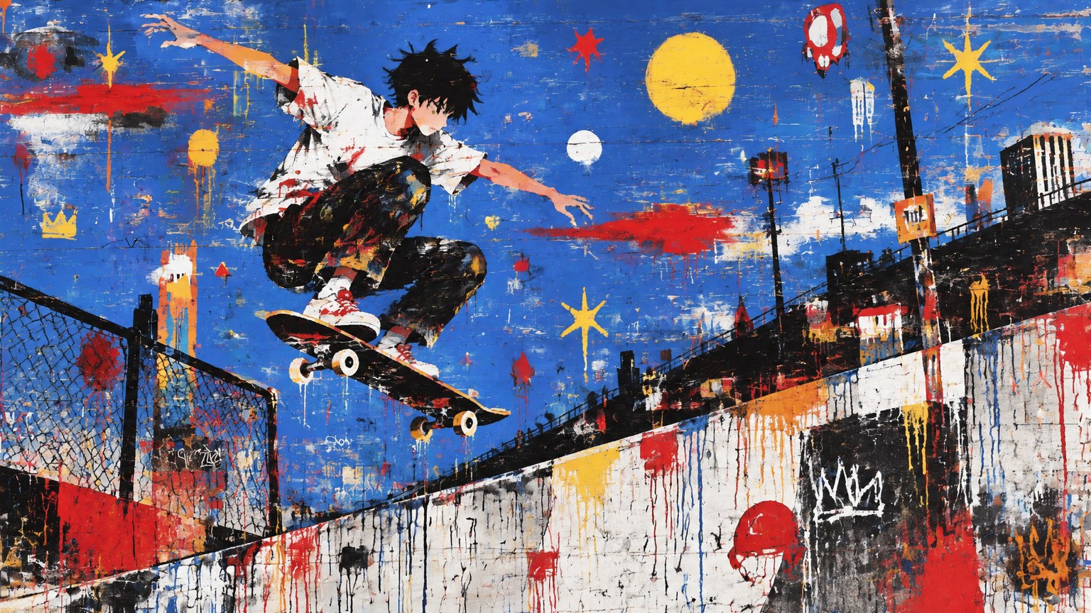 Neo-Expressionist Abstract Art style example