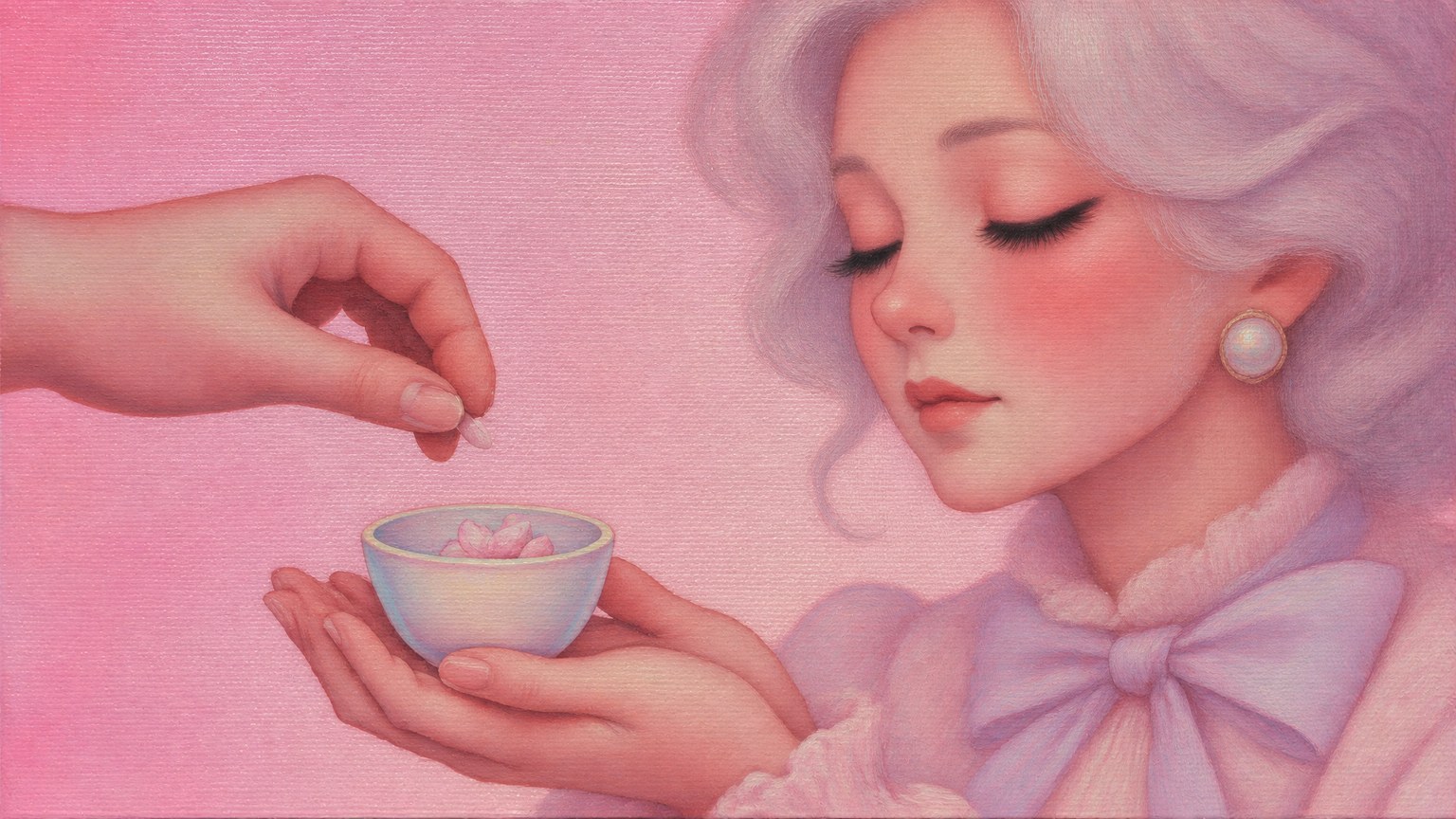 Pastel Fantasy Illustration style example
