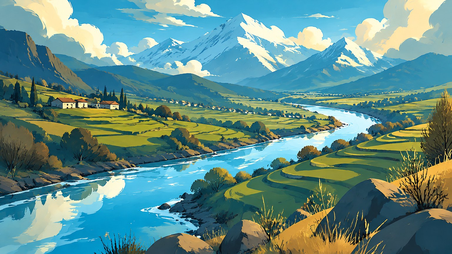 Realistic Digital Drawing style example