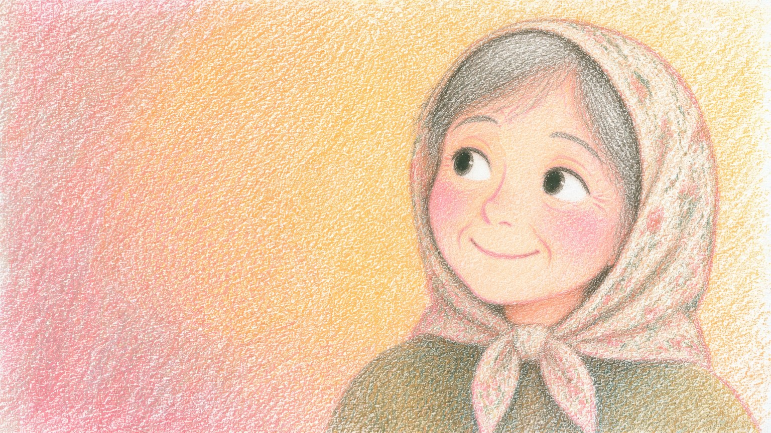 Soft Pastel Sketch style example