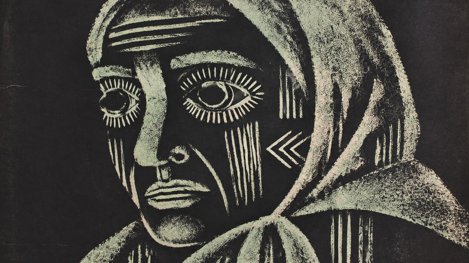 Textured Line Drawing style example